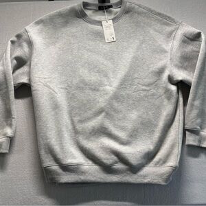Classic Gray Crewneck Sweater